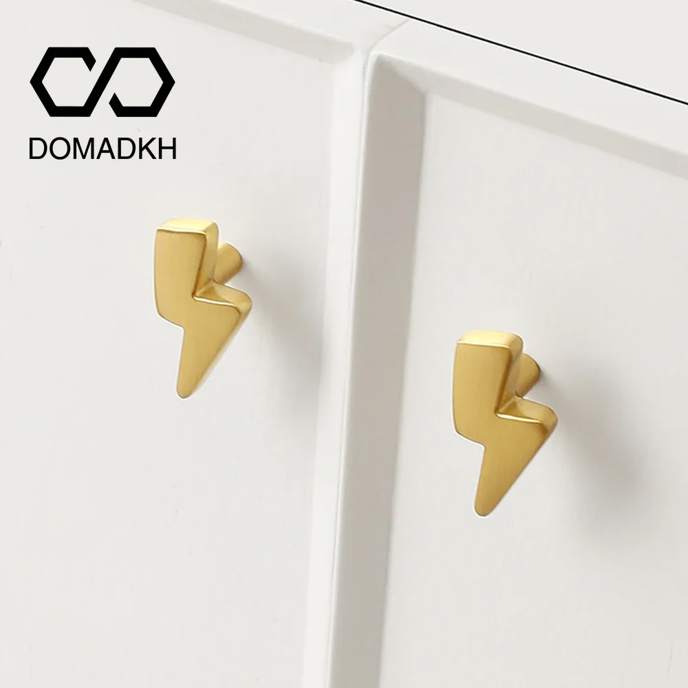 Unique Furniture Hardware Pulls - Lightning Design Messing Schrankknöpfe Einzigartige Schubladengriffe