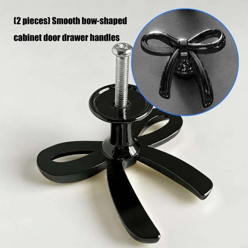 Unique Furniture Hardware Pulls - Metall-Kommodenknopf, einzigartiger Küchenschrank, Türgriff, Kleiderschrankgriffe, Schleife,