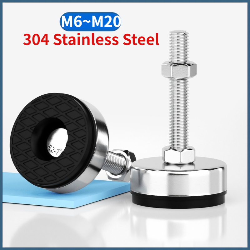 Furniture Screw Type - M6-M20 Festes, verstellbares Möbelfußpolster aus Edelstahl