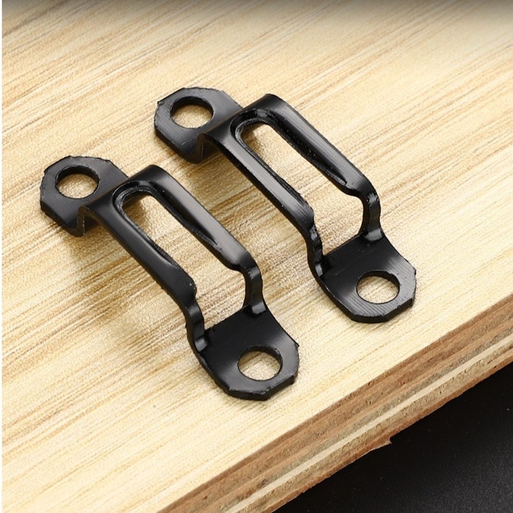 Furniture Hardware Fasteners - 100 Stück Möbel-Schraubverbinder, verdeckte Halbverbinder, 2-in-1-Verbinder