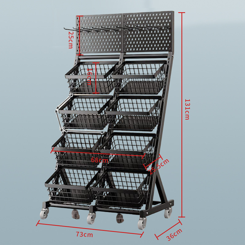 Furniture Hardware Stores - Supermarkt-Snackregal Convenience-Store Internet-Berühmtheit Getränke- und Lebensmittel-Präsentationsregal
