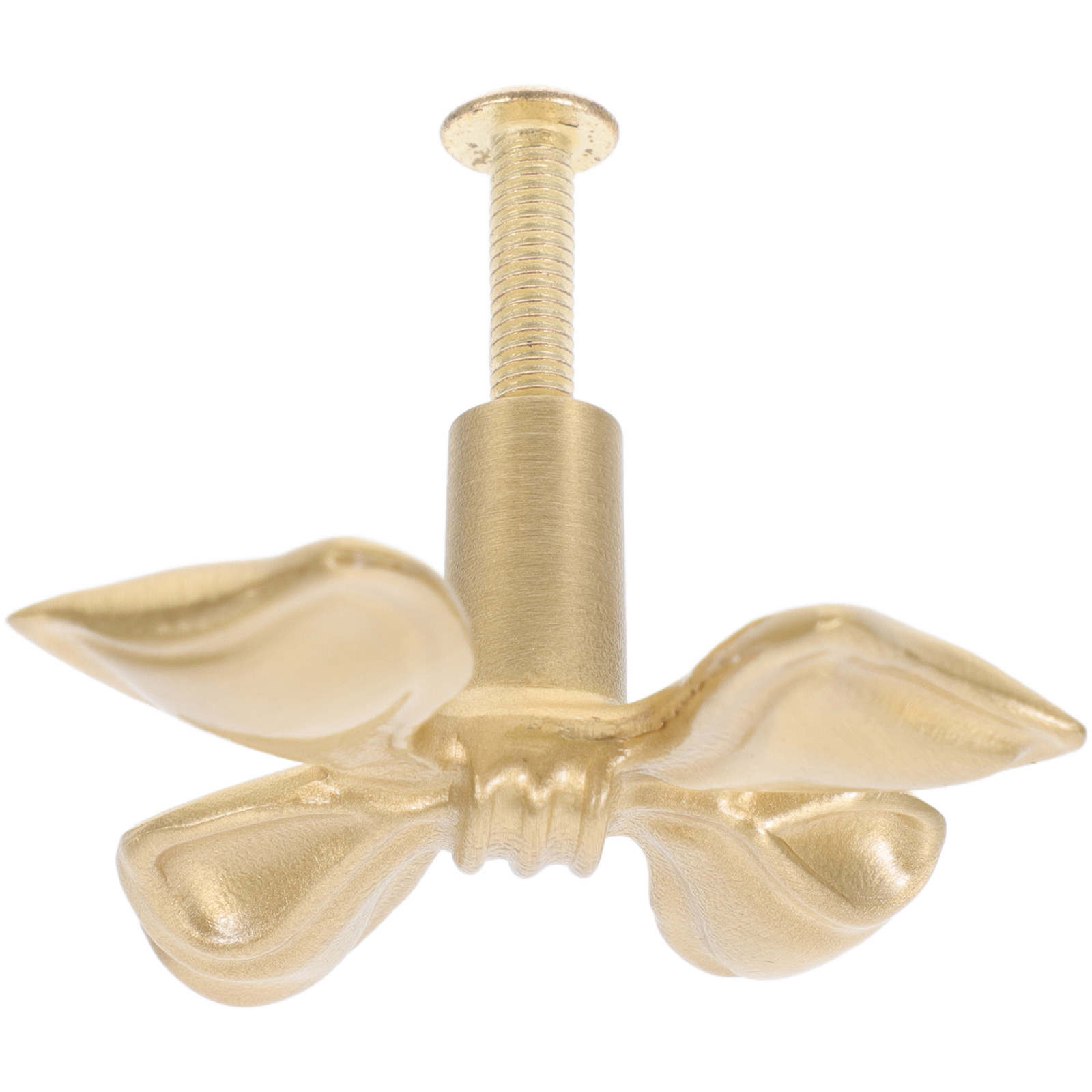 Unique Furniture Hardware Pulls - Schubladengriff in Schleifenform aus Messing, Dekorativer