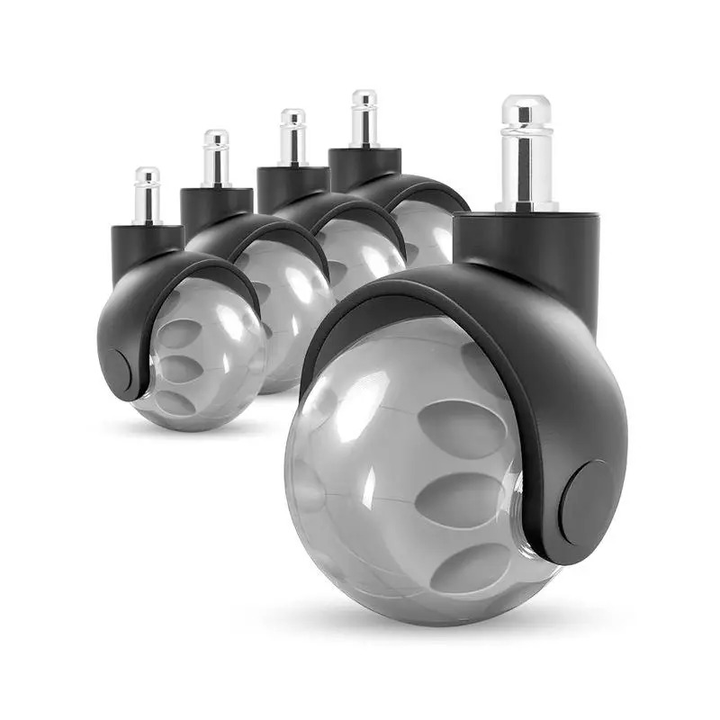 Furniture Screw Type - (5 Packungen) 2-Zoll-Kugelrollen für Möbel, Bürostuhl,