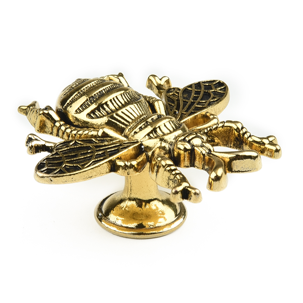 Drawer Pull Gold - Retro-Schrankgriffe in Bienenform, Knöpfe für Küchenschränke,