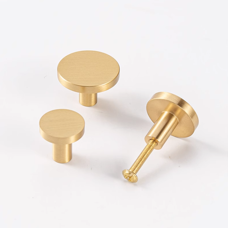 Runde Messing-Küchenschrankknö – Drawer Pull Gold Bewertung und Preis