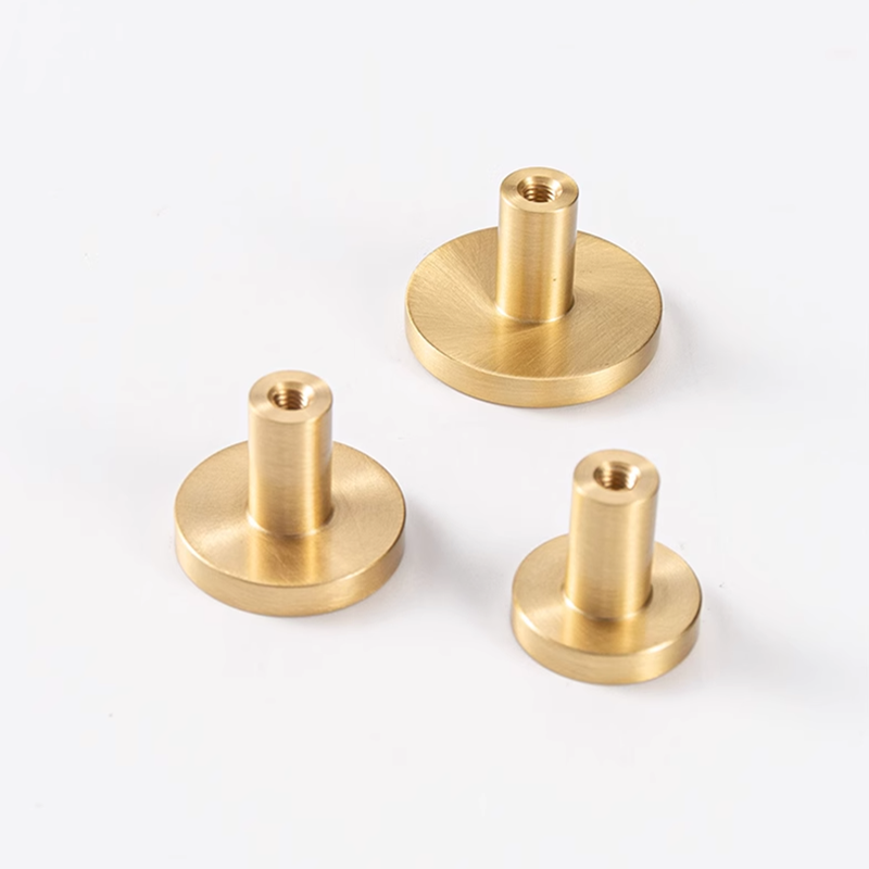 Runde Messing-Küchenschrankknö – Drawer Pull Gold Bewertung und Preis