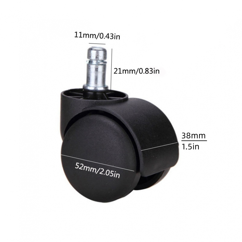 1/2pcs Stuhl Rad Möbel Nachlau – Office Furniture Hardware Bewertung und Preis