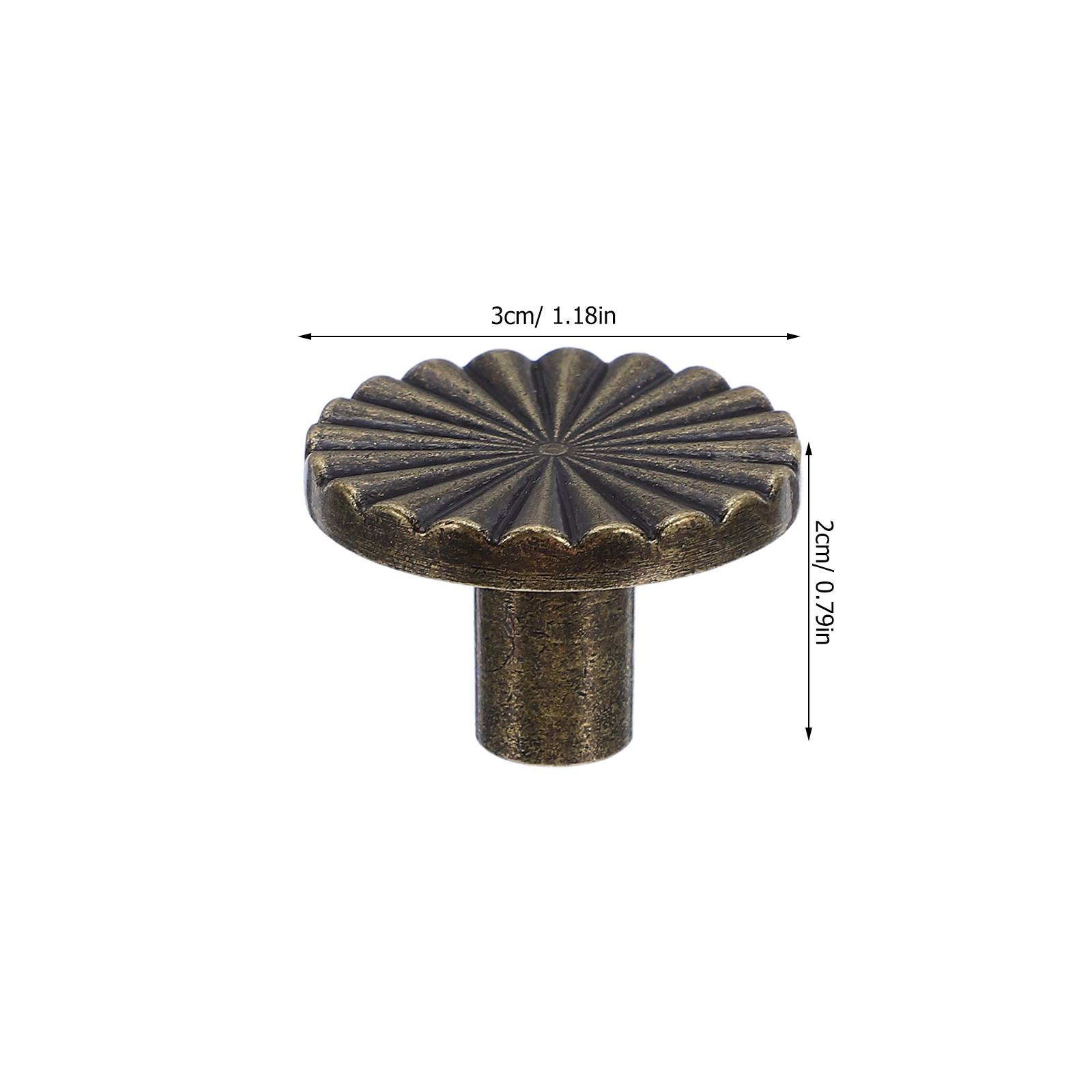 8 Stück Vintage-Messing-Schran – Vintage Furniture Hardware Replacement Bewertung und Preis