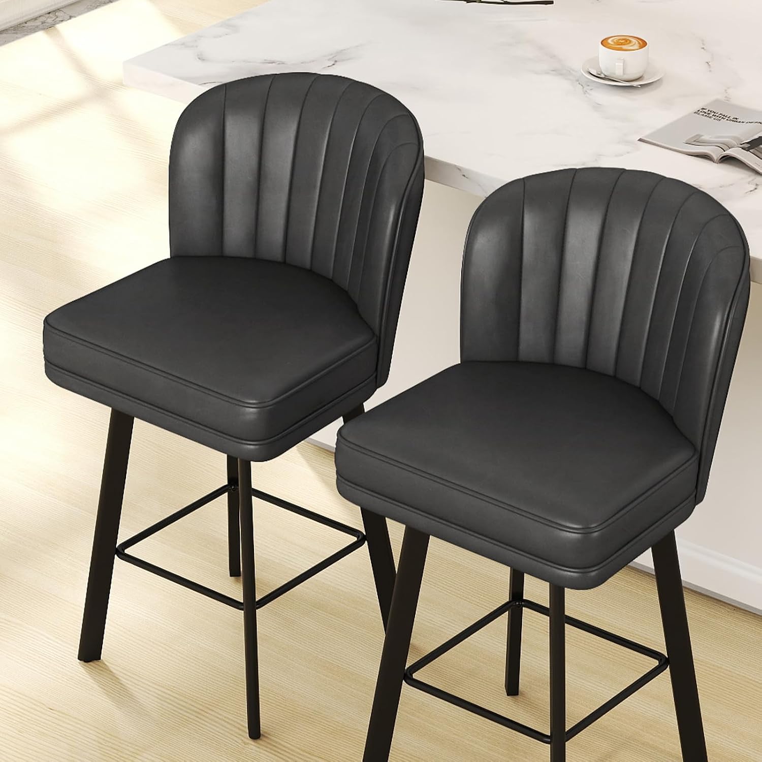 Moderne drehbare Barhocker in  – Furniture Leg Set Bewertung und Preis