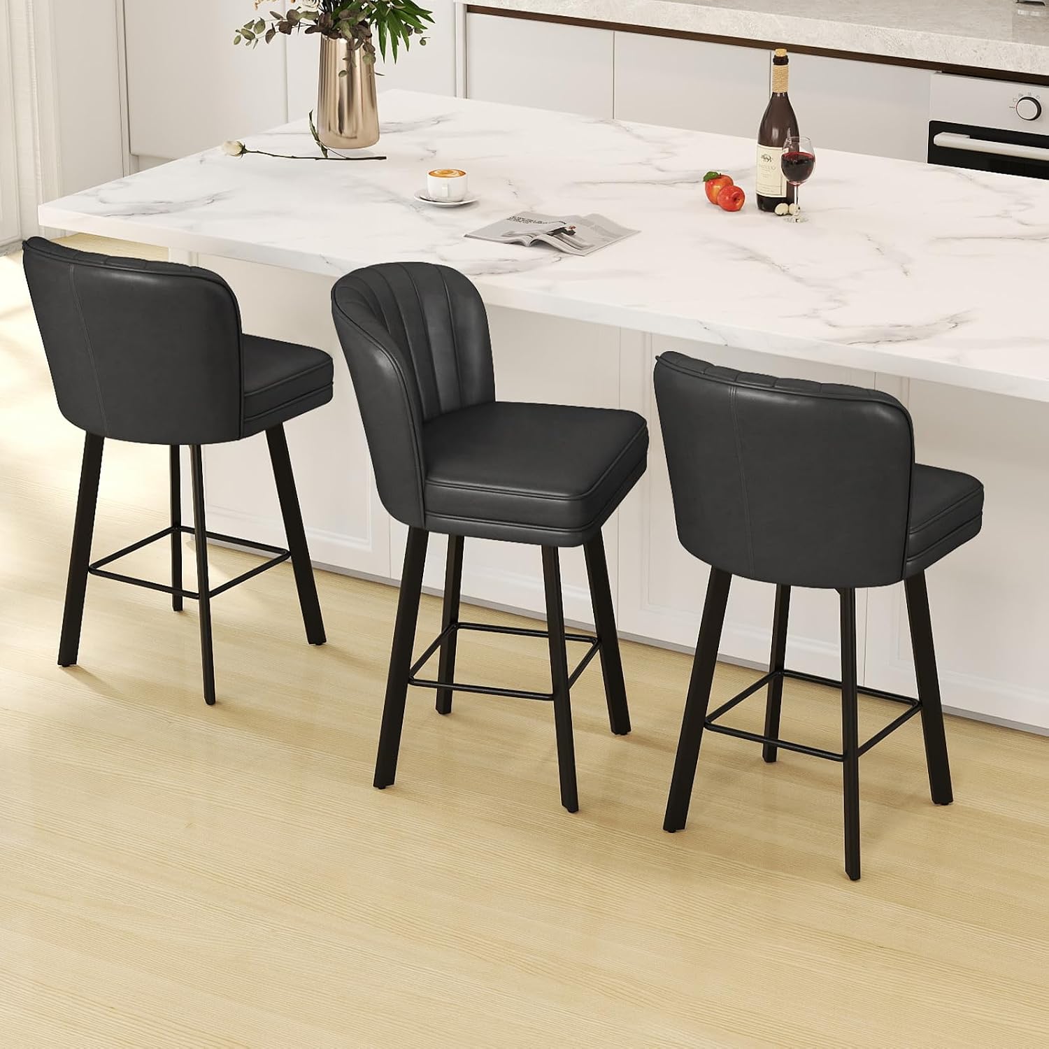 Moderne drehbare Barhocker in  – Furniture Leg Set Bewertung und Preis