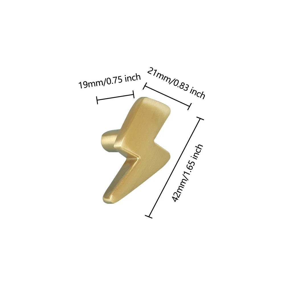 Lightning Design Messing Schra – Unique Furniture Hardware Pulls Bewertung und Preis