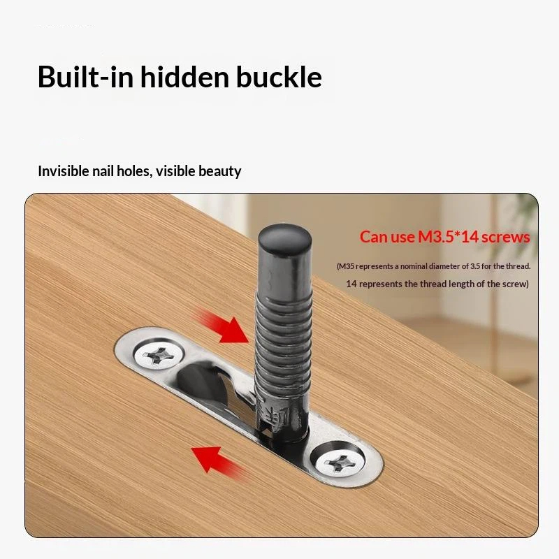 5er-Set elastische, unsichtbar – Furniture Hardware Connectors Bewertung und Preis