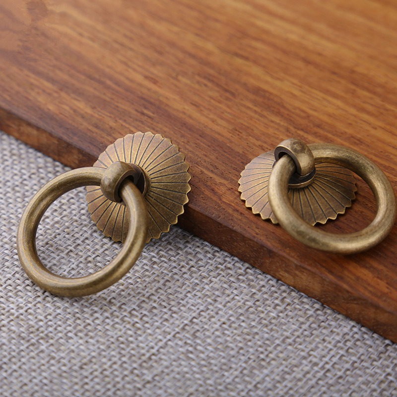 Vintage Messing Schrank Ring K – Drawer Pull Gold Bewertung und Preis