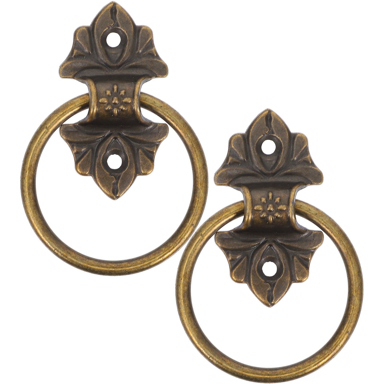 2 Stück runde Ring-Schubladeng – Vintage Furniture Hardware Replacement Bewertung und Preis