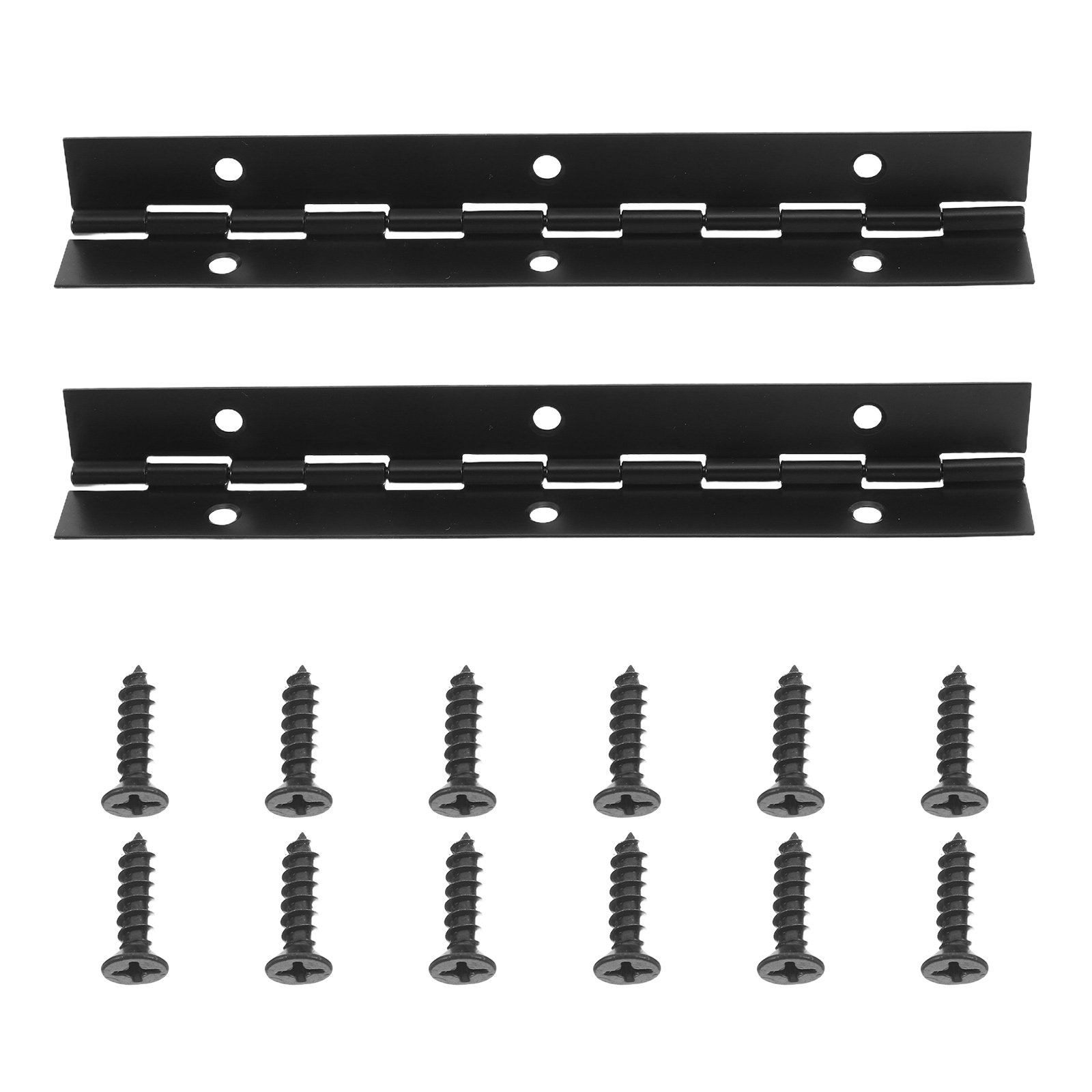 1 Set Robuste Schwarze Lange D – Piano Hinge Continuous Bewertung und Preis