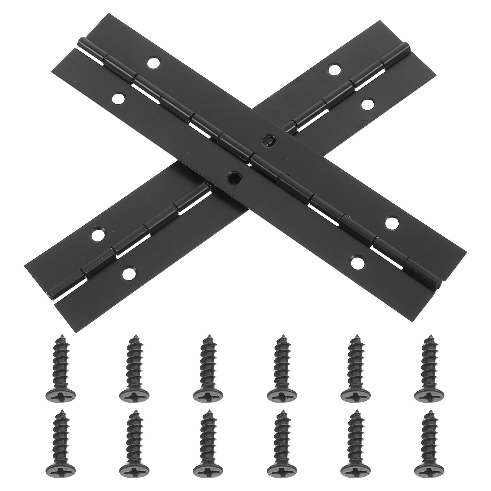1 Set Robuste Schwarze Lange D – Piano Hinge Continuous Bewertung und Preis