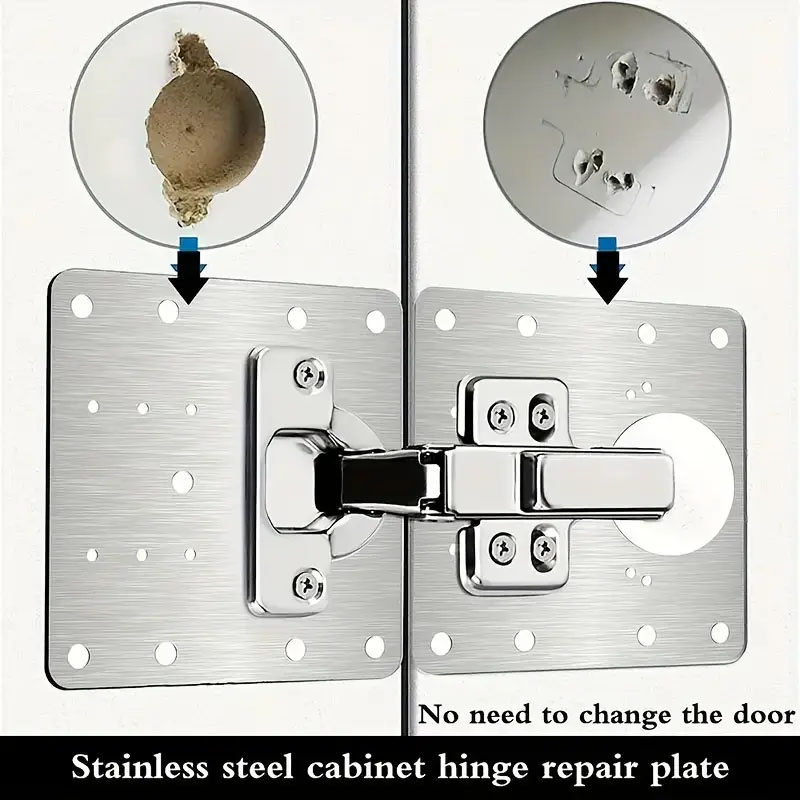 Scharnier-Reparaturplatten-Set – Furniture Hardware Replacement Parts Bewertung und Preis