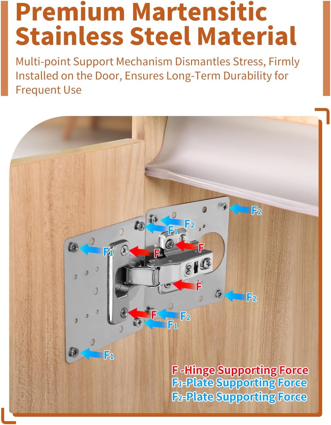 Scharnier-Reparaturplatten-Set – Furniture Hardware Replacement Parts Bewertung und Preis