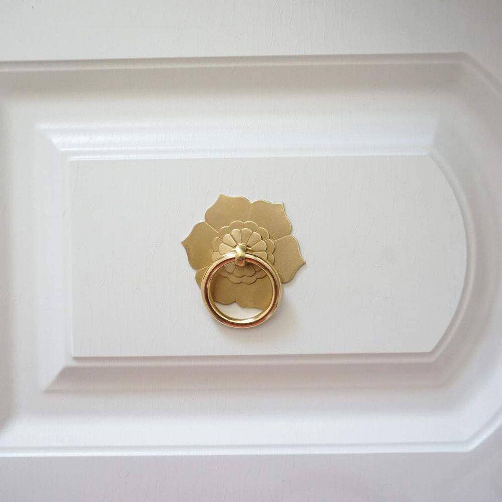 Florale Messing-Schranktürknöp – Unique Furniture Hardware Pulls Bewertung und Preis