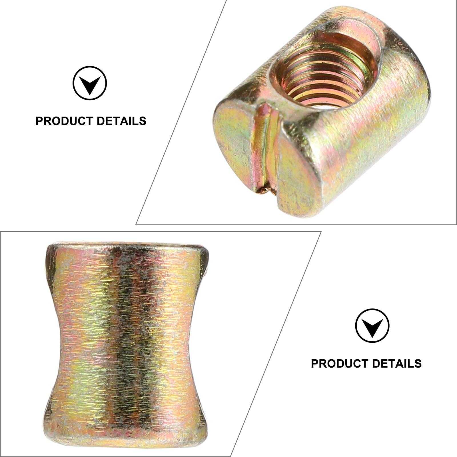 55 Stück Kreuzschlitzmuttern f – Furniture Hardware Barrel Nut Bewertung und Preis