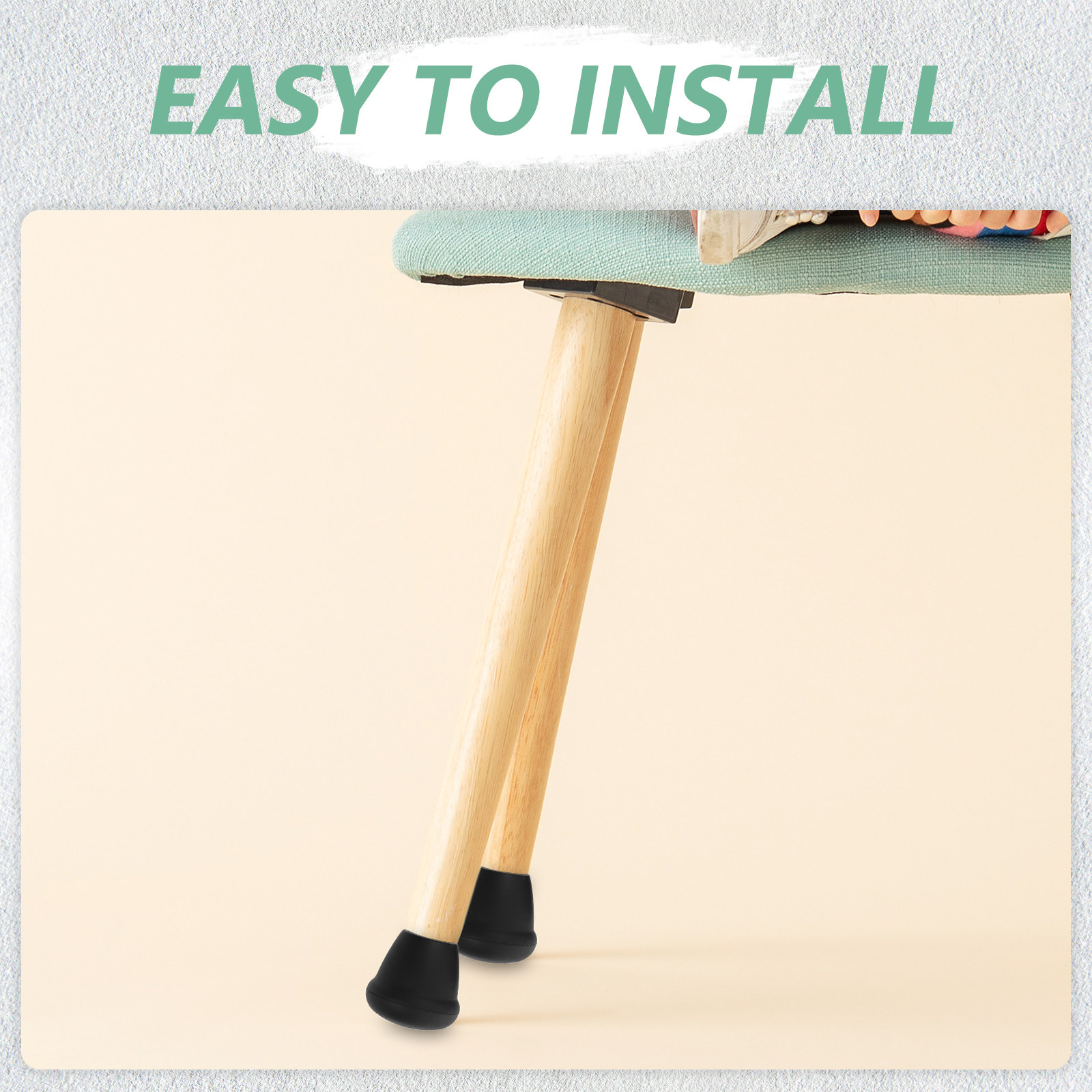 4 Stück rutschfeste Stuhlbeins – Furniture Foot Pad Bewertung und Preis