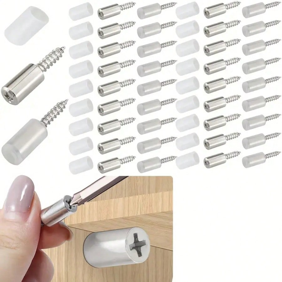 30/60 Stück selbstschneidende  – Furniture Hardware Fasteners Bewertung und Preis