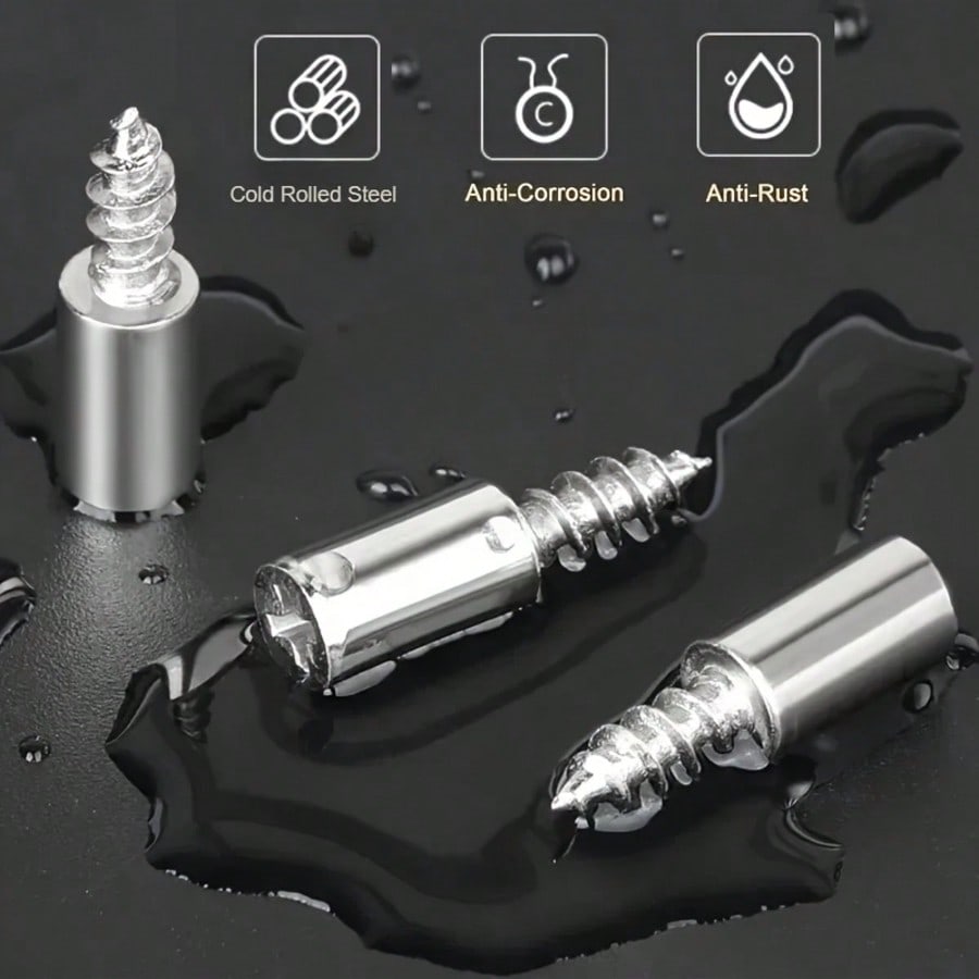 30/60 Stück selbstschneidende  – Furniture Hardware Fasteners Bewertung und Preis