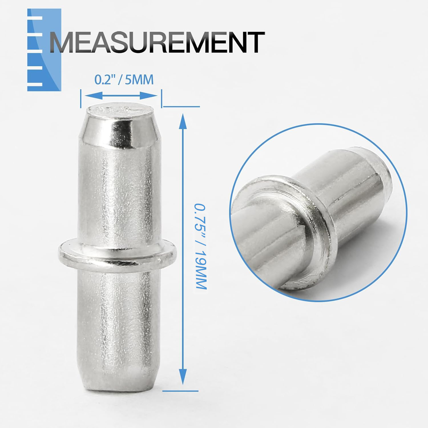 20/60 Stück Halterungsstifte,  – Shelf Peg Support Bewertung und Preis