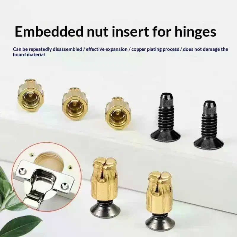 10 Stück Scharniermutter-Schra – Furniture Hardware Fasteners Bewertung und Preis