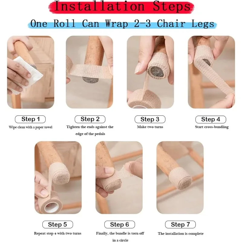 Selbstklebender Tischbeinschut – Furniture Foot Pad Bewertung und Preis