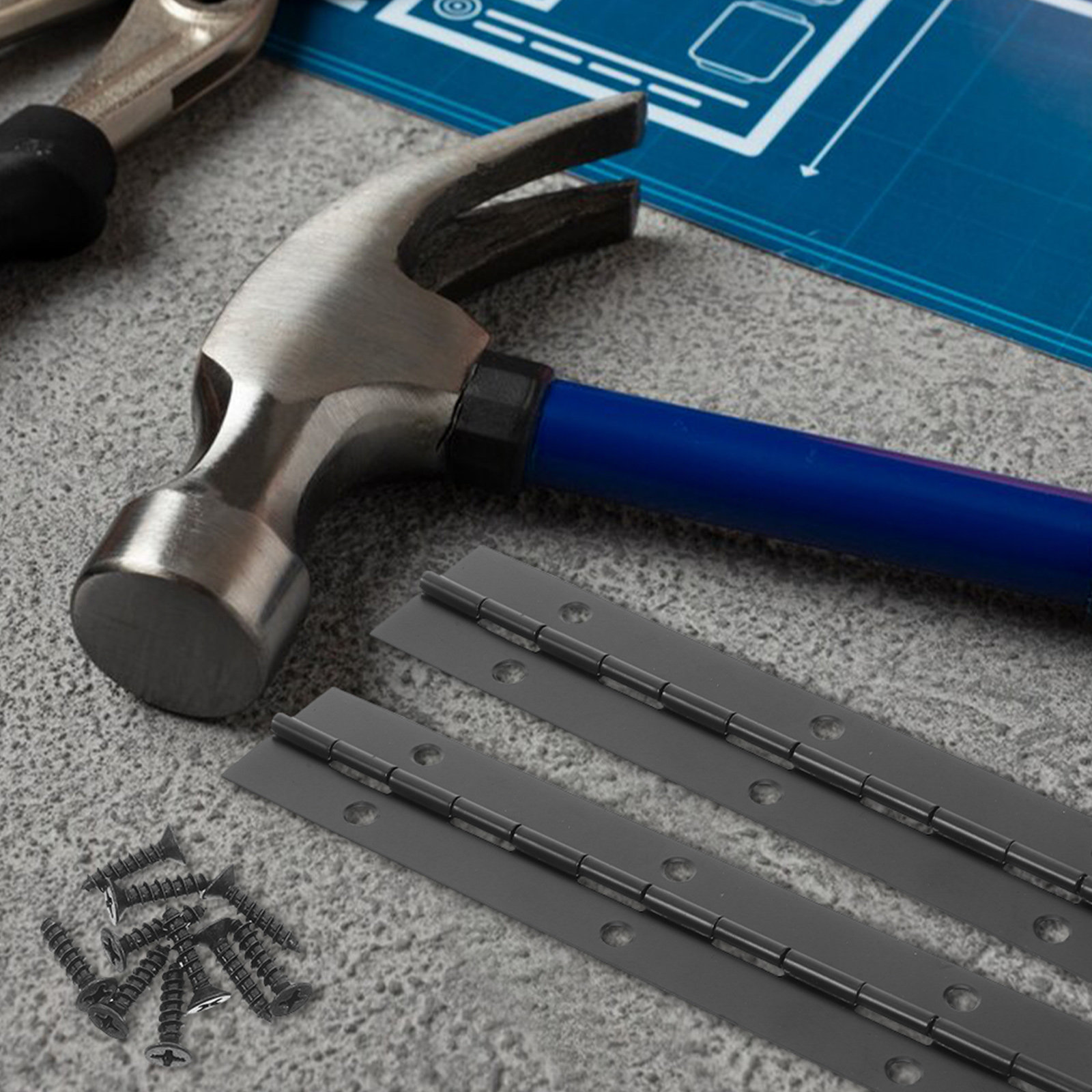1 Set Robuste Schwarze Durchge – Piano Hinge Continuous Bewertung und Preis