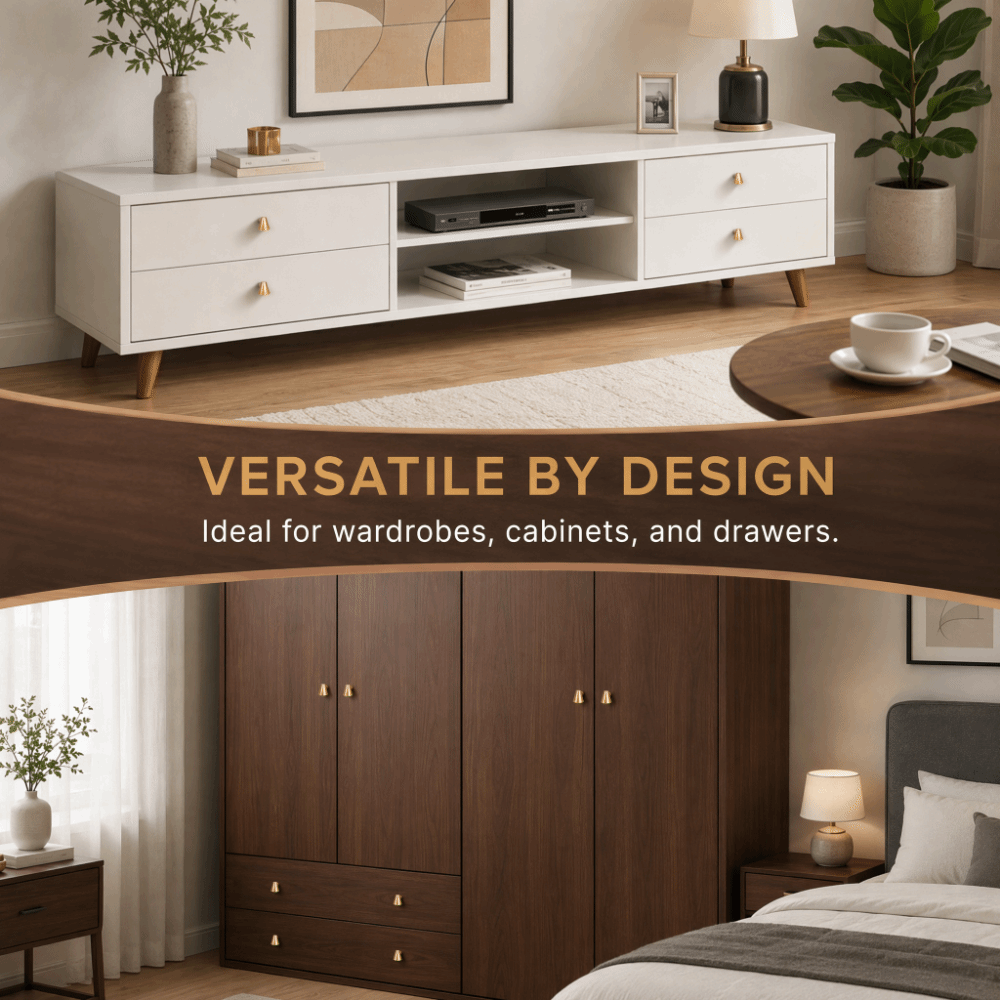 6 Stück moderne goldene Schran – Drawer Pull Gold Bewertung und Preis