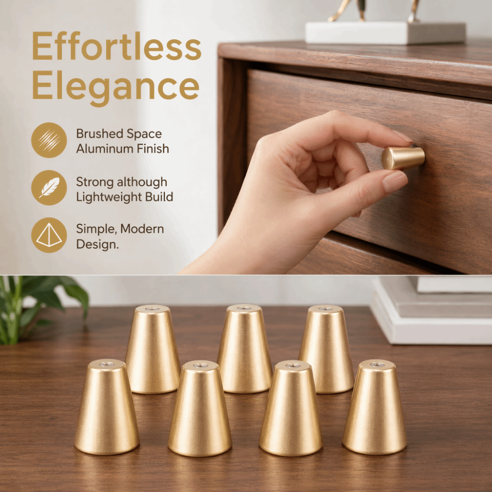 6 Stück moderne goldene Schran – Drawer Pull Gold Bewertung und Preis
