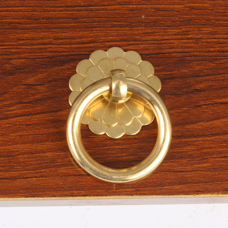 Schrank-Ringknöpfe aus antikem – Drawer Pull Gold Bewertung und Preis