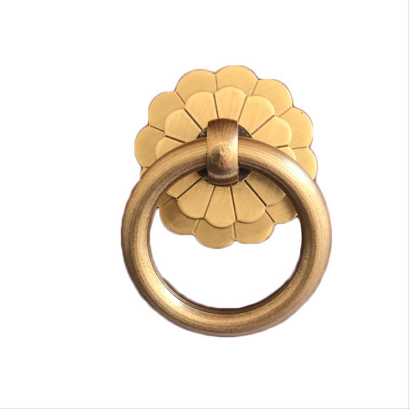 Schrank-Ringknöpfe aus antikem – Drawer Pull Gold Bewertung und Preis