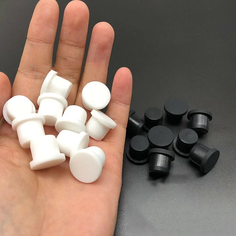 Schwarz-weißer Silikon-Vollsto – Furniture Screw Type Bewertung und Preis