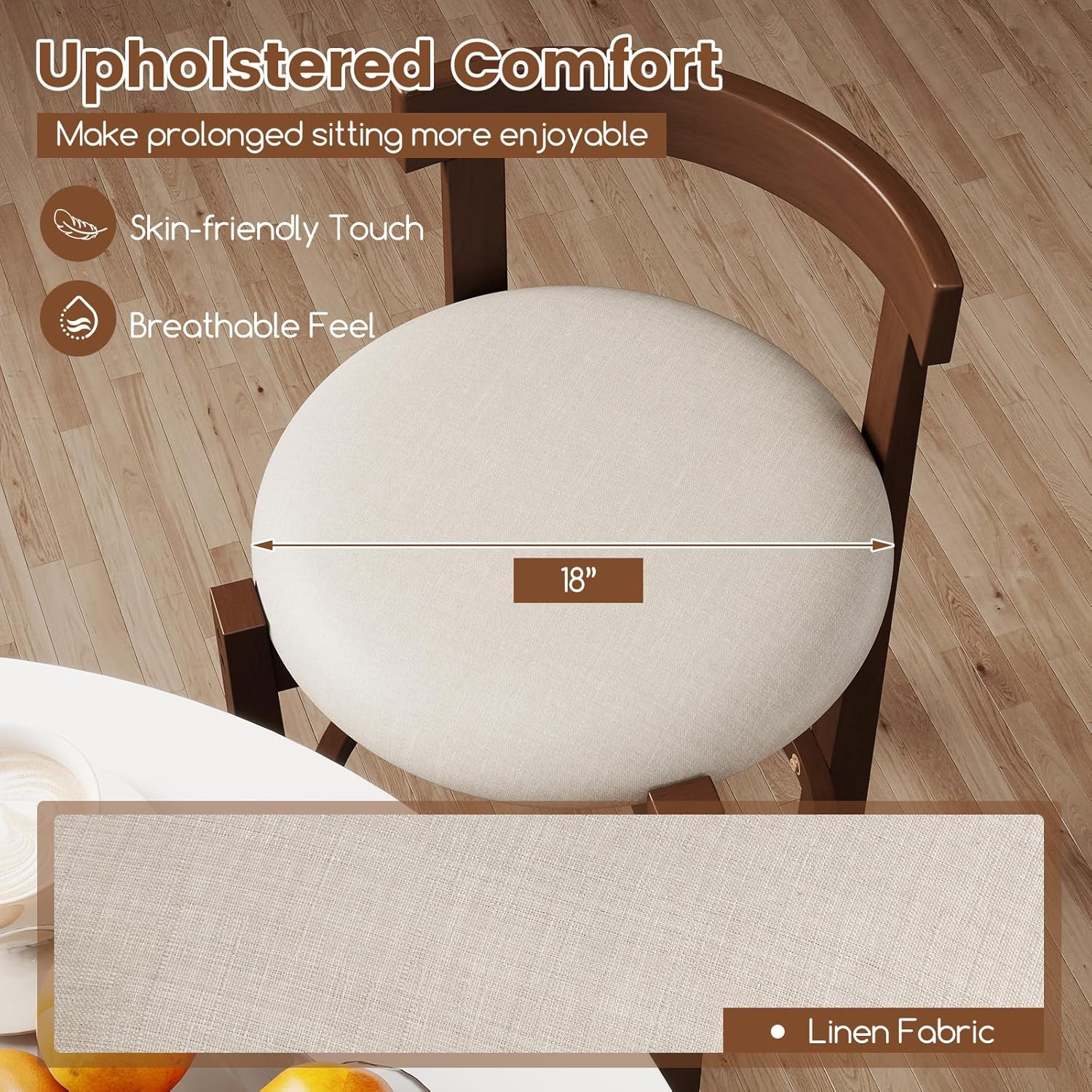 Barhocker-Set, 4 Stück, gepols – Furniture Leg Set Bewertung und Preis