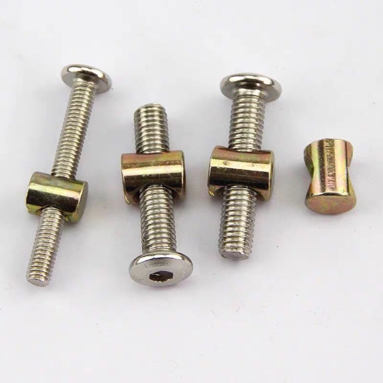 20 teile/los Carbon Stahl Möbe – Furniture Hardware Barrel Nut Bewertung und Preis