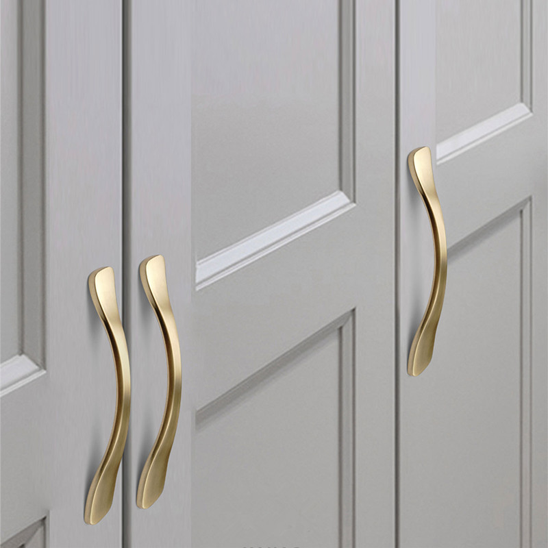 Goldene Möbelgriffe aus Alumin – Drawer Pull Gold Bewertung und Preis