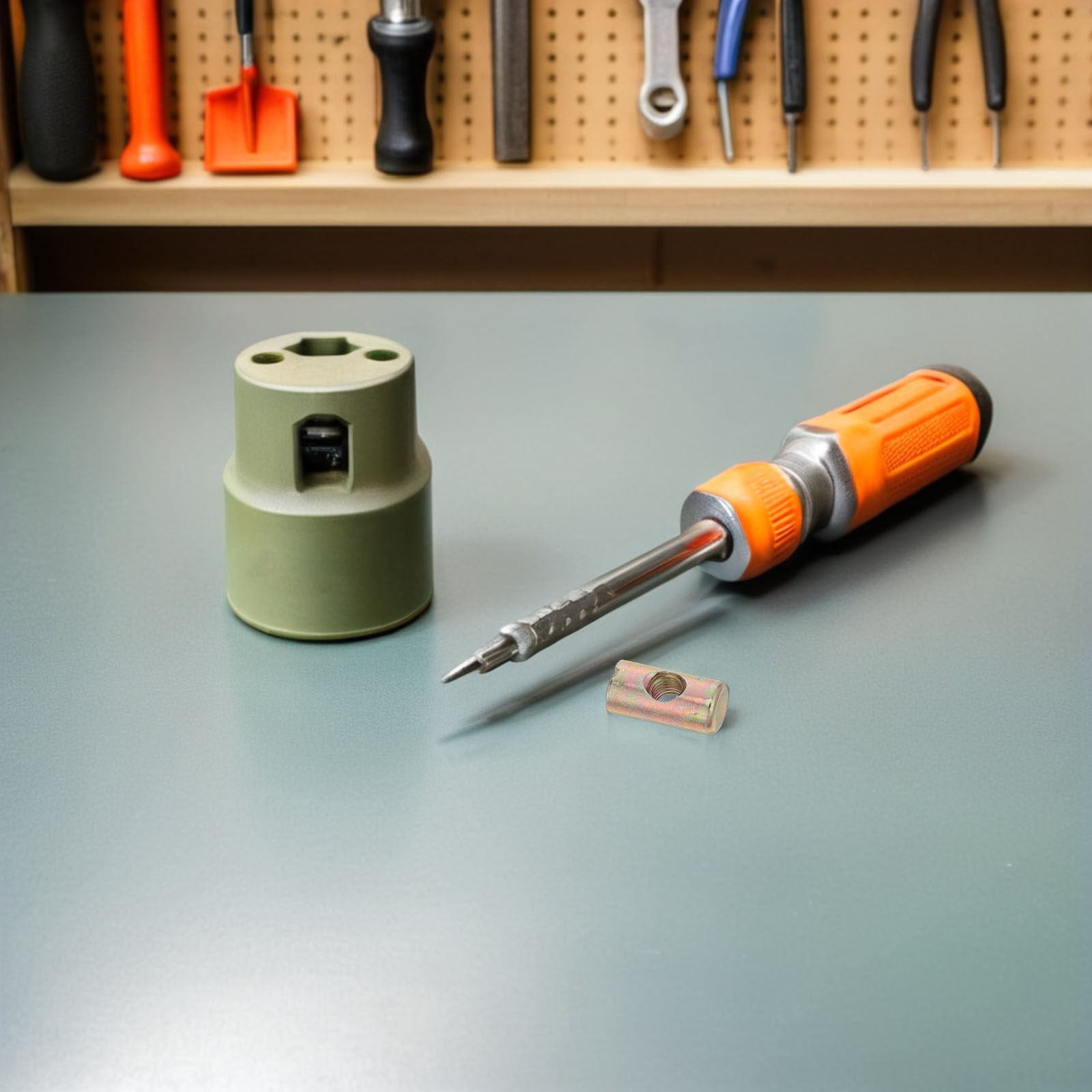100 Stück M6 Schlitz-Kreuzdübe – Furniture Hardware Barrel Nut Bewertung und Preis