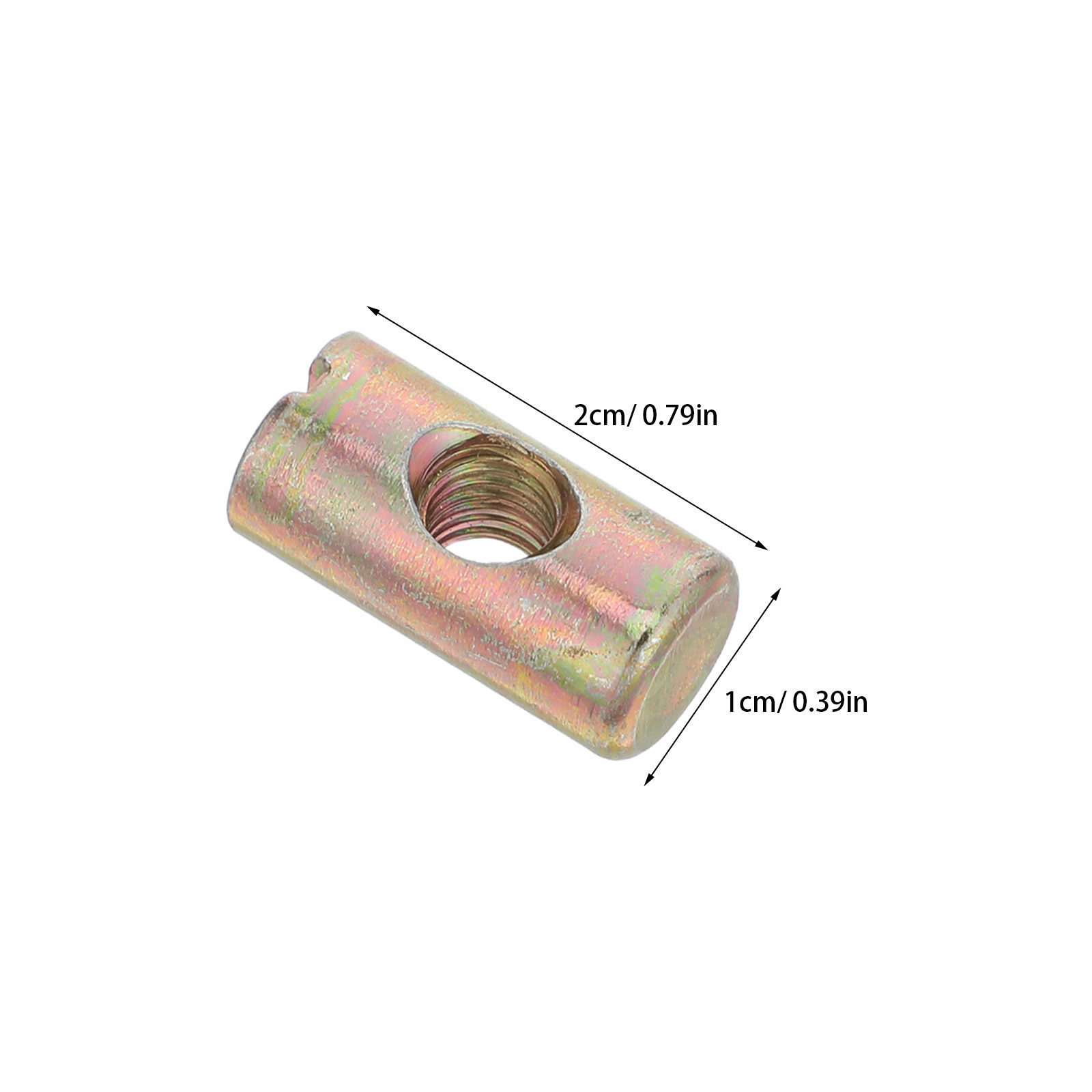 100 Stück M6 Schlitz-Kreuzdübe – Furniture Hardware Barrel Nut Bewertung und Preis
