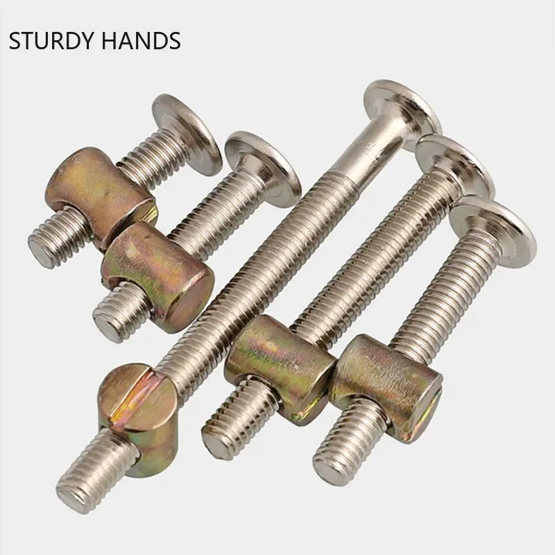 30-teiliges Möbelbolzen- und M – Furniture Hardware Barrel Nut Bewertung und Preis