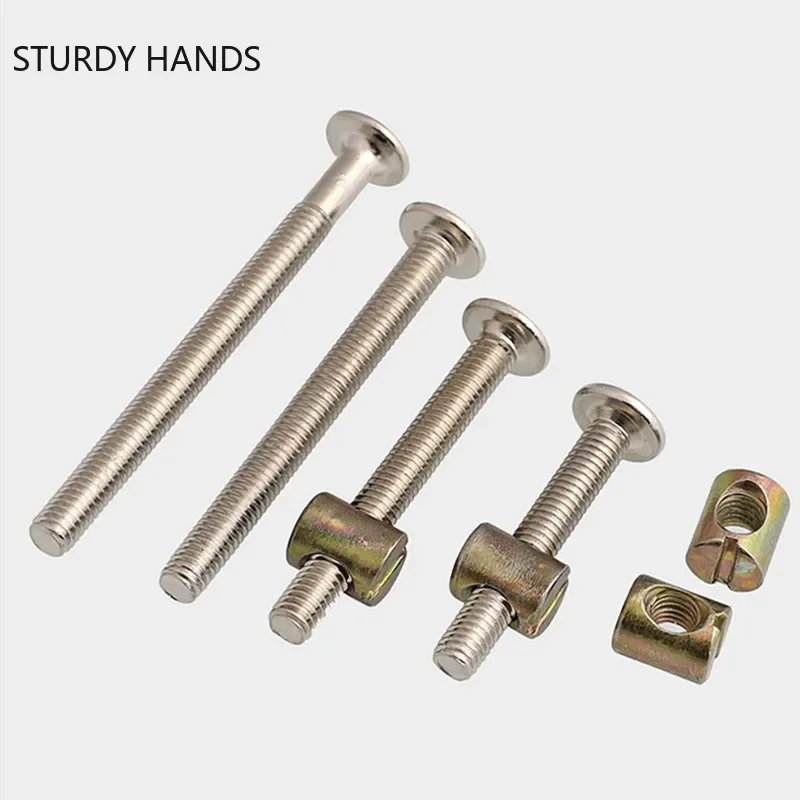 30-teiliges Möbelbolzen- und M – Furniture Hardware Barrel Nut Bewertung und Preis