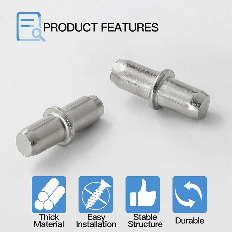 24/48/96 Stück 5 mm Regalstütz – Shelf Peg Support Bewertung und Preis