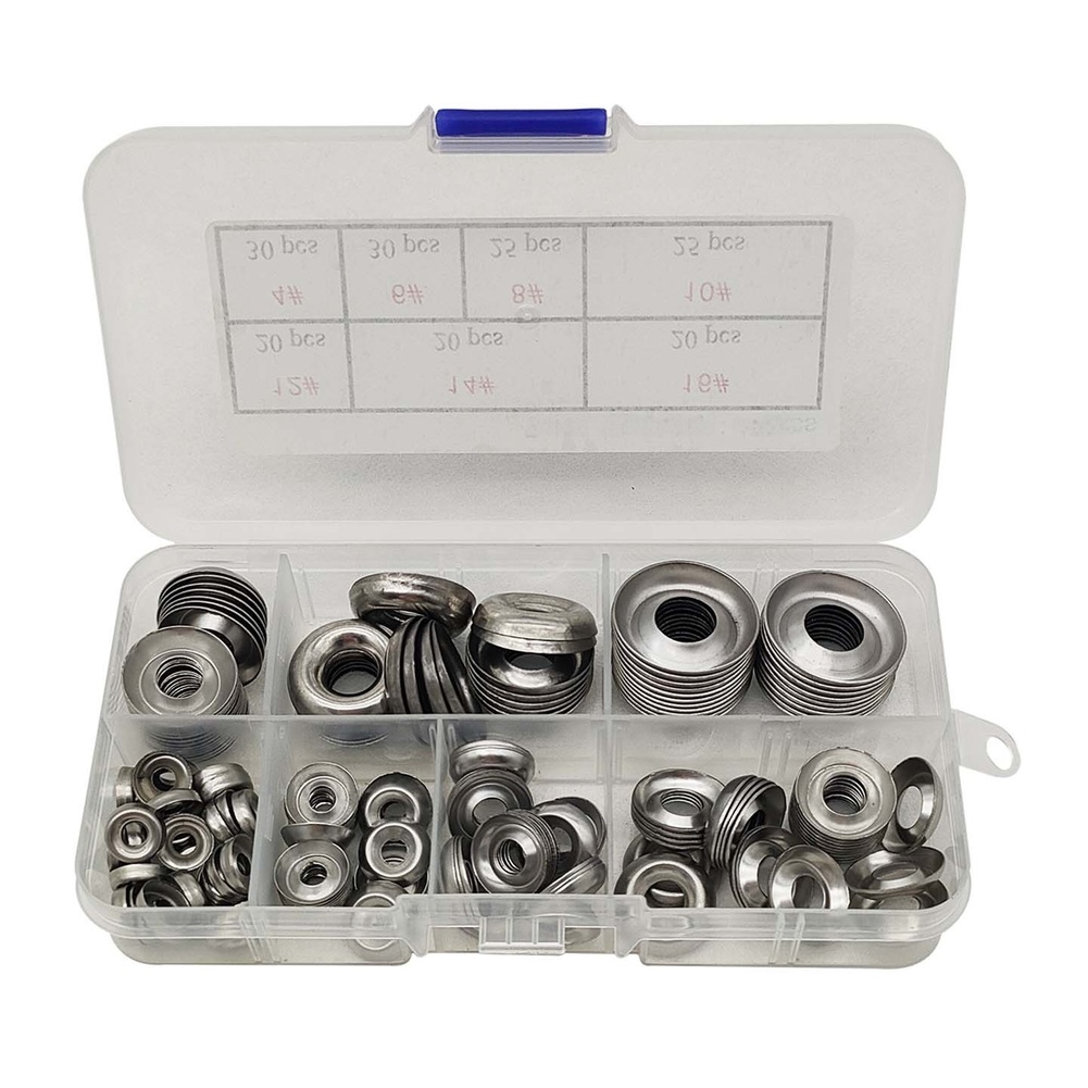 170-teiliges Fisheye-Unterlegs – Furniture Hardware Fasteners Bewertung und Preis