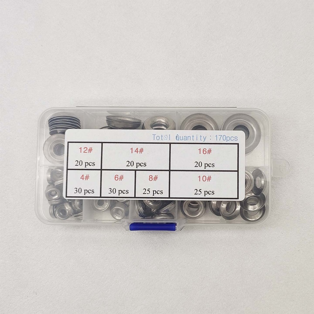 170-teiliges Fisheye-Unterlegs – Furniture Hardware Fasteners Bewertung und Preis