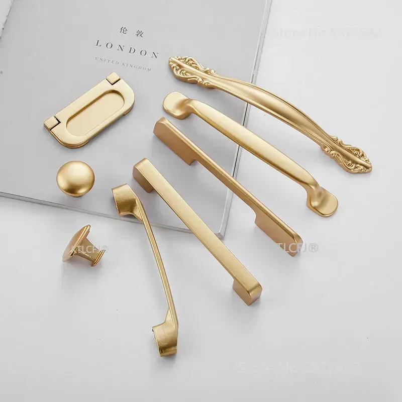 Küchenschrankknopf, quadratisc – Drawer Pull Gold Bewertung und Preis
