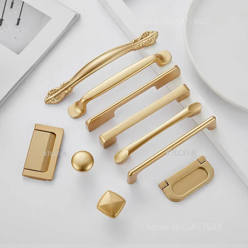 Küchenschrankknopf, quadratisc – Drawer Pull Gold Bewertung und Preis