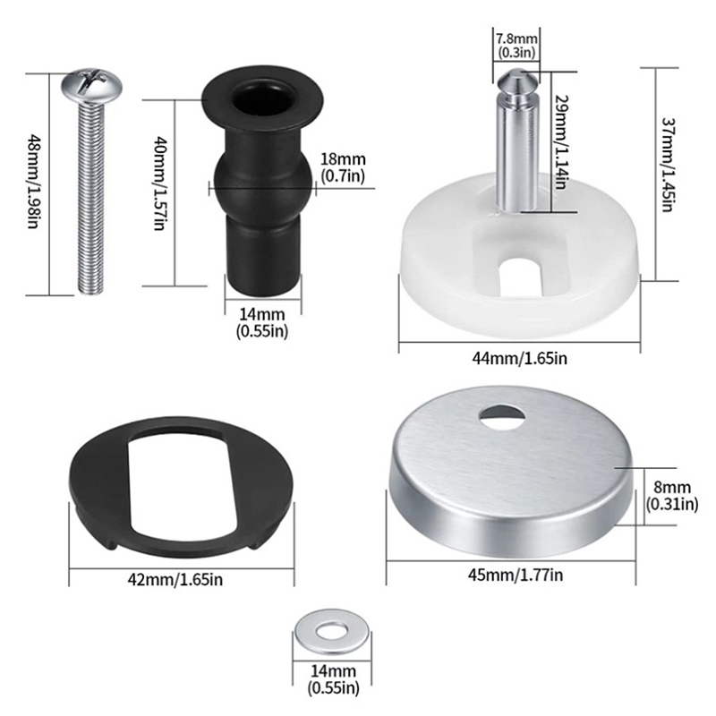 2-teiliges Set für die Befesti – Furniture Screw Type Bewertung und Preis