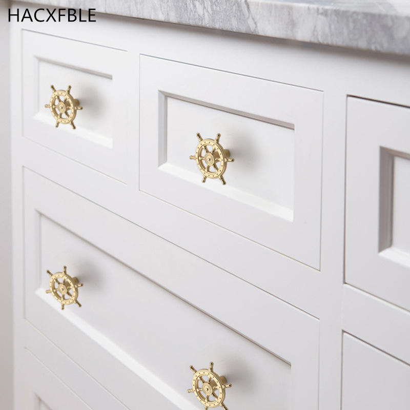 Navigations-Dekorations-Schiff – Drawer Pull Gold Bewertung und Preis